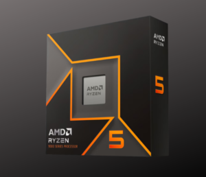 AMD Ryzen 5 9600X box packed Zen 5 desktop gaming processor chip