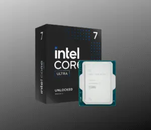 Intel Core Ultra 7 265K box packed desktop gaming processor chip