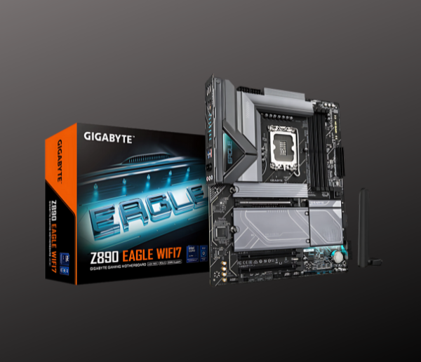 GIGABYTE Z890 Eagle WIFI7 Motherboard - Supports Intel Core Ultra (Series 2) CPUs