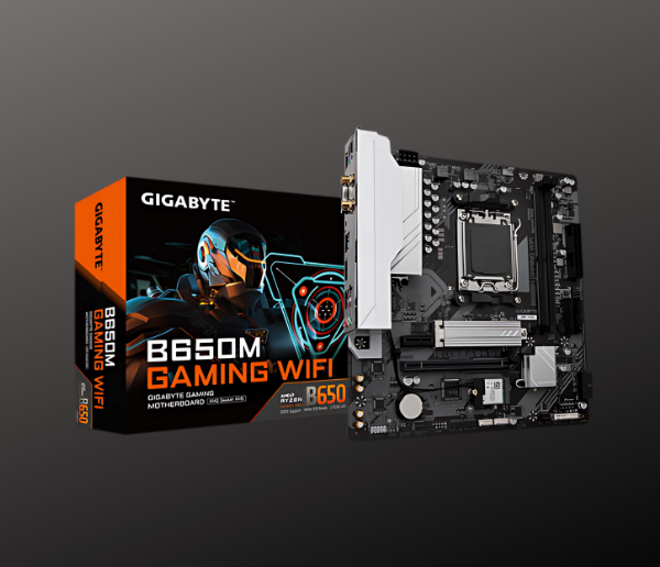 GIGABYTE B650M Gaming WiFi AM5, DDR5, PCIe 4.0 x16 Slot