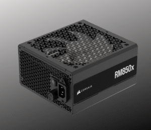 Corsair RM850x, 850W Power Supply, 80 Plus Gold PSU, Fully Modular Power Supply, MagLev Fan PSU, 105C Japanese Capacitors, RTX 5090 Power Supply, Gaming PSU Pakistan, Zat Gaming Store PSU 