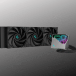 DeepCool LT720 360mm ARGB AIO Liquid CPU Cooler – Black Edition | High-Performance Cooling for Intel & AMD