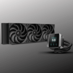 Deep Cool Mystique 360 LCD 360mm AIO Liquid CPU Cooler – Black