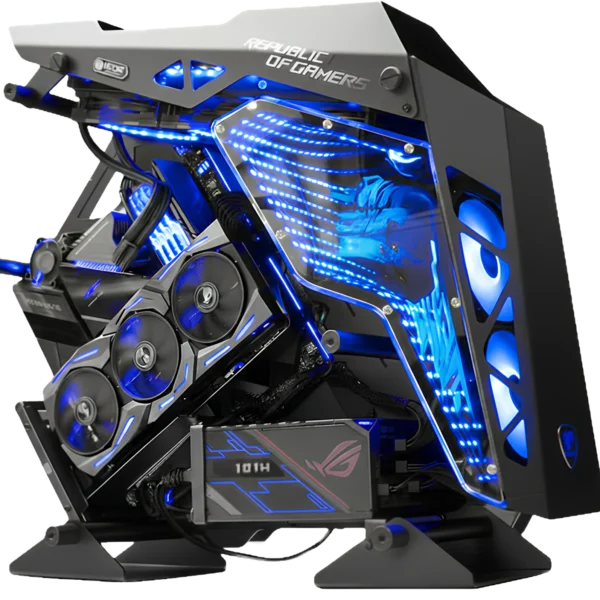 blue gaming pc price in pakistan with RGB lights