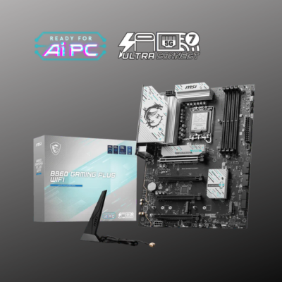 MSI B860 GAMING PLUS WIFI LGA 1851 ATX Motherboard – Best B860 Motherboard Price in Pakistan at ZAT Gaming Store