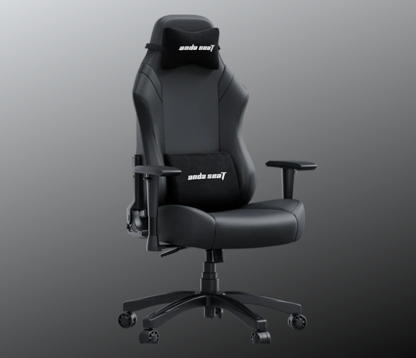 Luna Pro Gaming Chair with Footrest (Black Fabric) Price in Pakistan