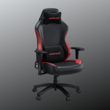 Luna Large Ergonomic Gaming Chair Black Red Price in Pakistan
